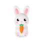 20Pcs Silicone 3D Focal Beads Easter Bunny Chick Holding Easter Egg 22
