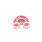 20Pcs Silicone 3D Focal Beads Halloween Rainbow with Pumpkin Flowers