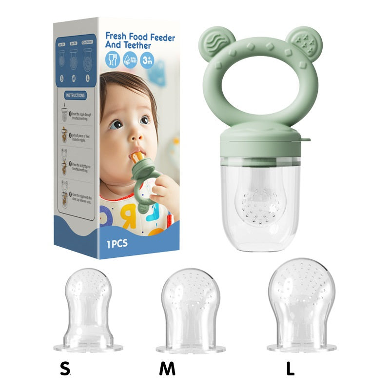 Silicone Baby Fruit and Vegetable Teething Toy 11.5cm 32
