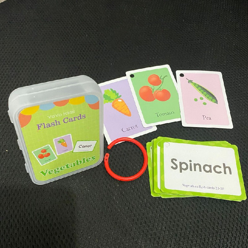 Educational Flash Cards Learning Toy Paper 63x88mm 5