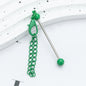 Mini Beadable Keychain Metal DIY Creative Personality Bag Pendant 22