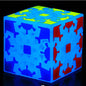 Plastic Gear Fidget Cube Puzzle Toy 5.6cm Size 12