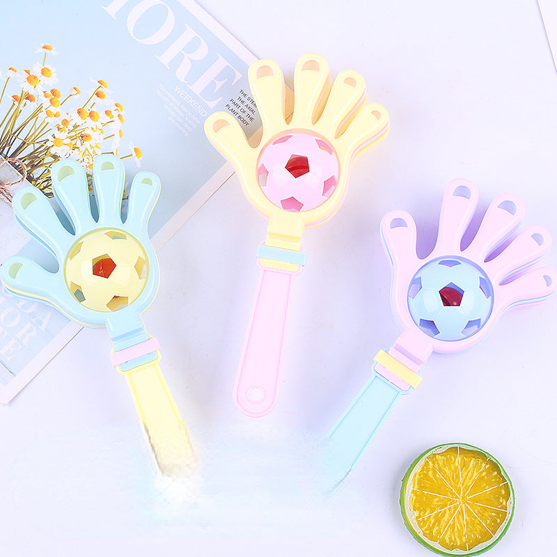 Plastic Football Rattle Musical Instrument Toy for Early Education 4