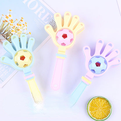 Plastic Football Rattle Musical Instrument Toy for Early Education 4