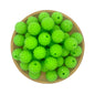 50pcs Rhinestone Bubblegum Acrylic Beads Transparent Rhinestone Embellished 15