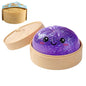 Squishy Steamed Stuffed Bun Soft Silicone Sensory Toy 8.5 × 6cm 7