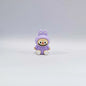 20Pcs Silicone 3D Focal Beads Cartoon Figure Sitting Pose 6