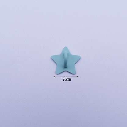 Star Moon Bow Metal Phone Finger Grip Hook Ring Holder Stand with Adhesive 9