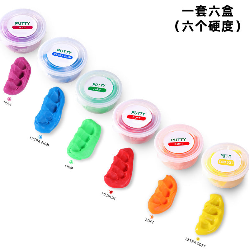 Therapy Putty Hand Exercise With Different Hardness 7