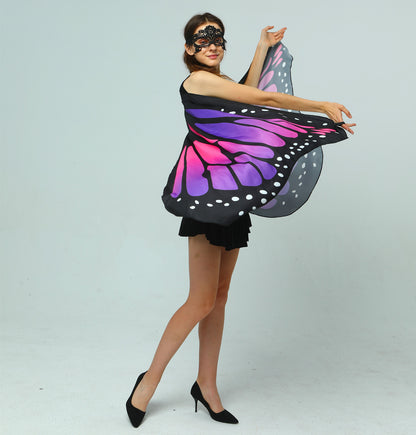 Butterfly Wings Costume Polyester 150cm 2pcs for Adults 42