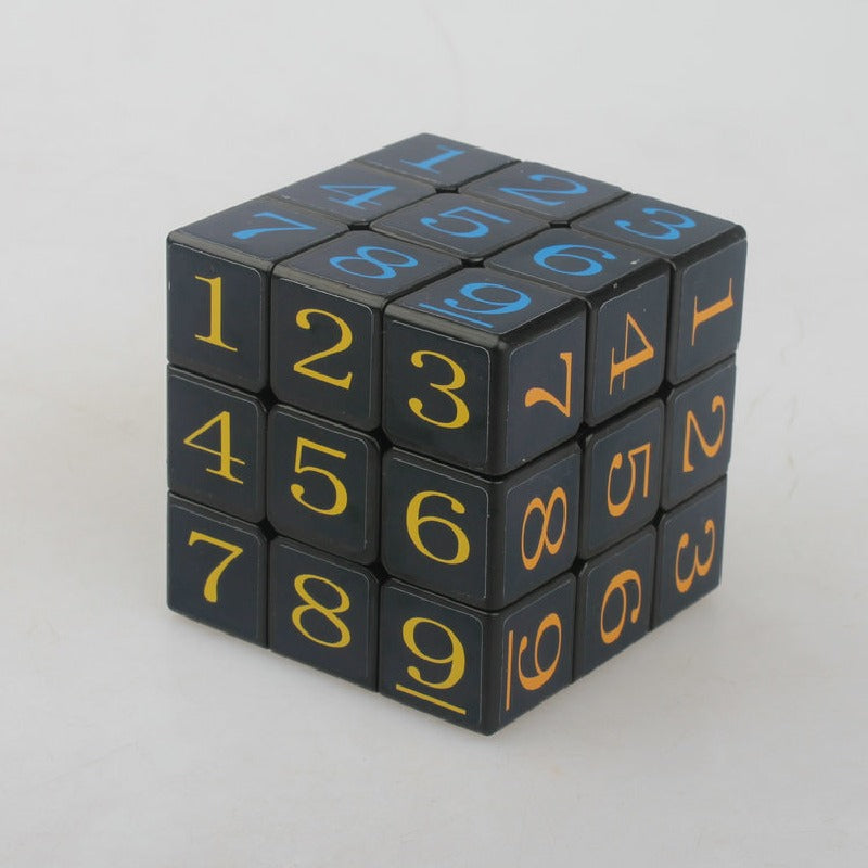 Plastic Number Puzzle Fidget Cube Rubik's Cube 57mm 3