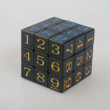 Plastic Number Puzzle Fidget Cube Rubik's Cube 57mm 3