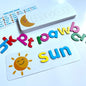 Paper Alphabet Flash Cards Early Learning Educational Toy 2