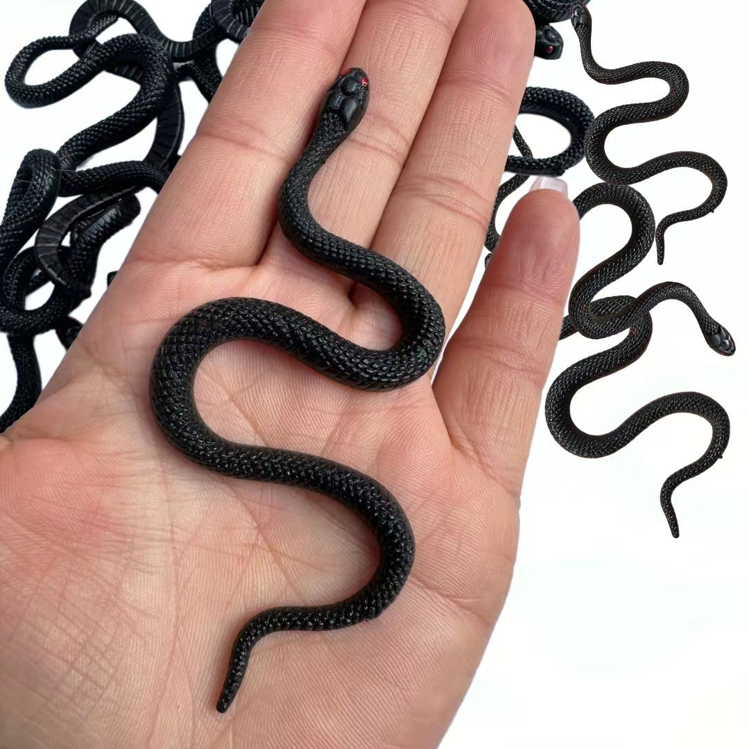 Flexible Soft Rubber Snake Toy Stretchy Mini Snake Fidget Toy 2
