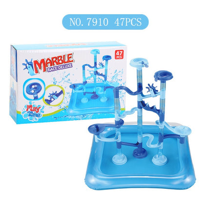 Plastic Marble Run Water Playing Educational Toy 16.5cm 7