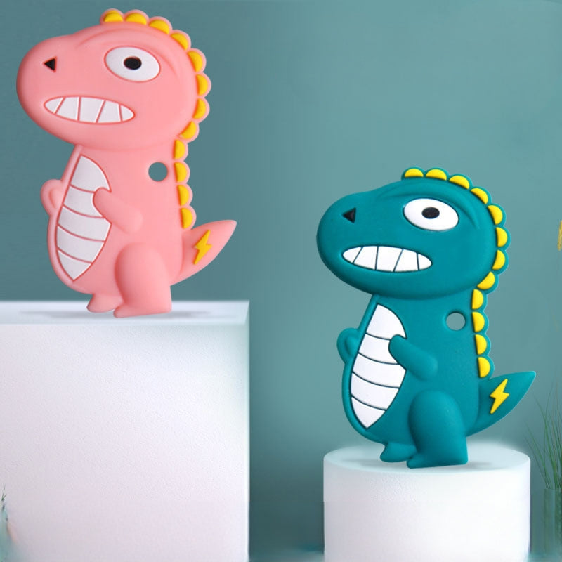 Dinosaur Silicone Teething Toy for Baby 5 Pcs Set