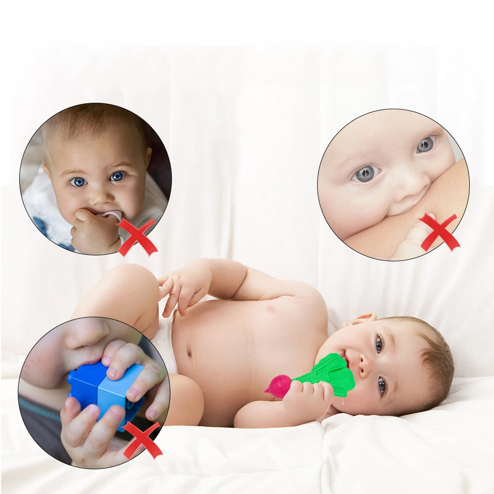 Radish Silicone Teething Toy Baby Teether for Infant 3