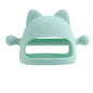 Silicone Baby Teether Toy Little Kitty Puppy Unicorn Bee Shapes 6