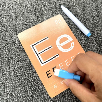 Educational Paper Flash Cards Early Learning Cognitive Toy 3