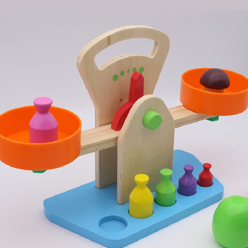 Wooden Balance Weights Montessori Toys Educational Toy 3