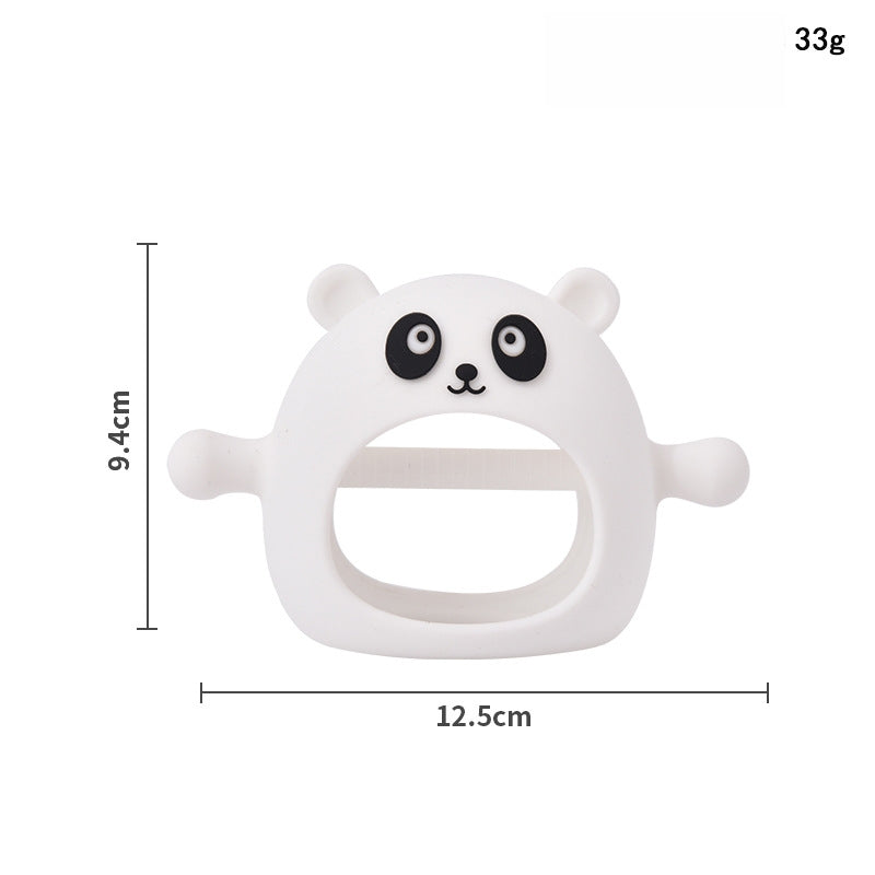 Bear Silicone Baby Teethers Anti Bite Gloves 2 Pcs 4