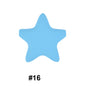 45mm Star Silicone Beads 50pcs