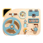 Wooden Steering Wheel Montessori Toys Educational Toy