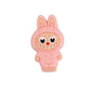 20Pcs Silicone Focal Beads Funny Character Bunny Suit Design 8