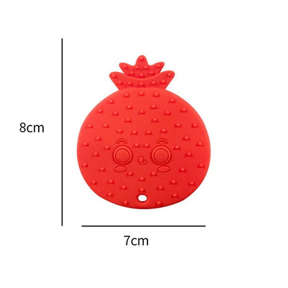 Silicone Fruit Shape Teething Toy Baby Teether for Infants 9