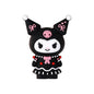 20Pcs Silicone 3D Focal Beads White Cat Round Head Bow Accessory Set 16