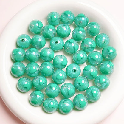 10pcs 16mm Candy Heart Acrylic Beads DIY Bracelet Making 18