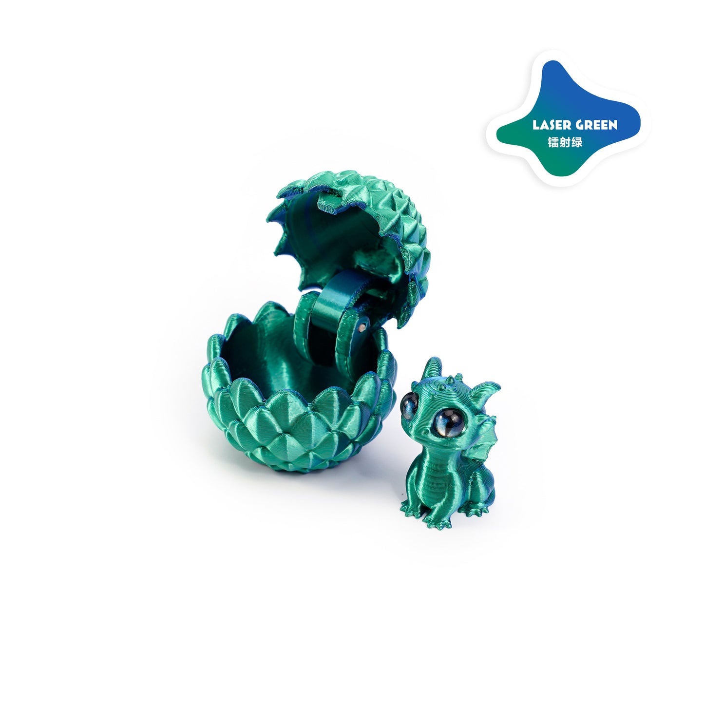 3D Printed Openable Dragon Egg Set Cute Pet Dragon Ornament Gift