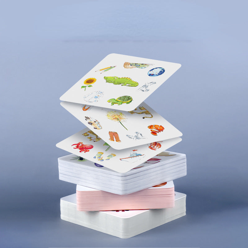 Animal Cards Montessori Toys Educational Paper Flashcards