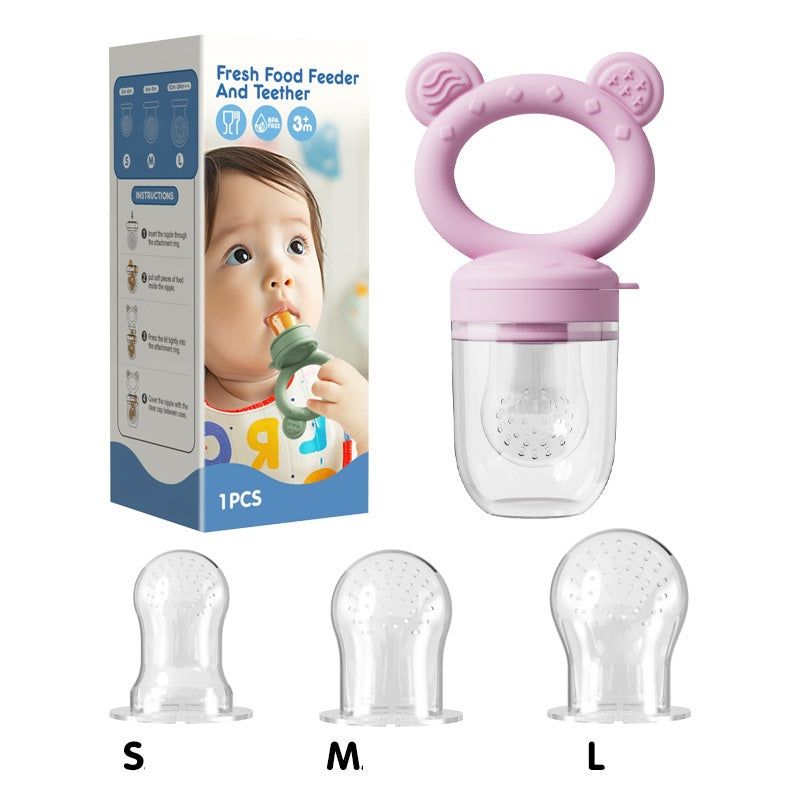 Silicone Baby Fruit and Vegetable Teething Toy 11.5cm 30