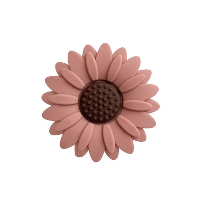 20pcs Silicone Focal Beads Daisy Flower Center Raised Detail 11