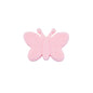 20pcs Silicone Focal Beads Butterfly Side Profile 14
