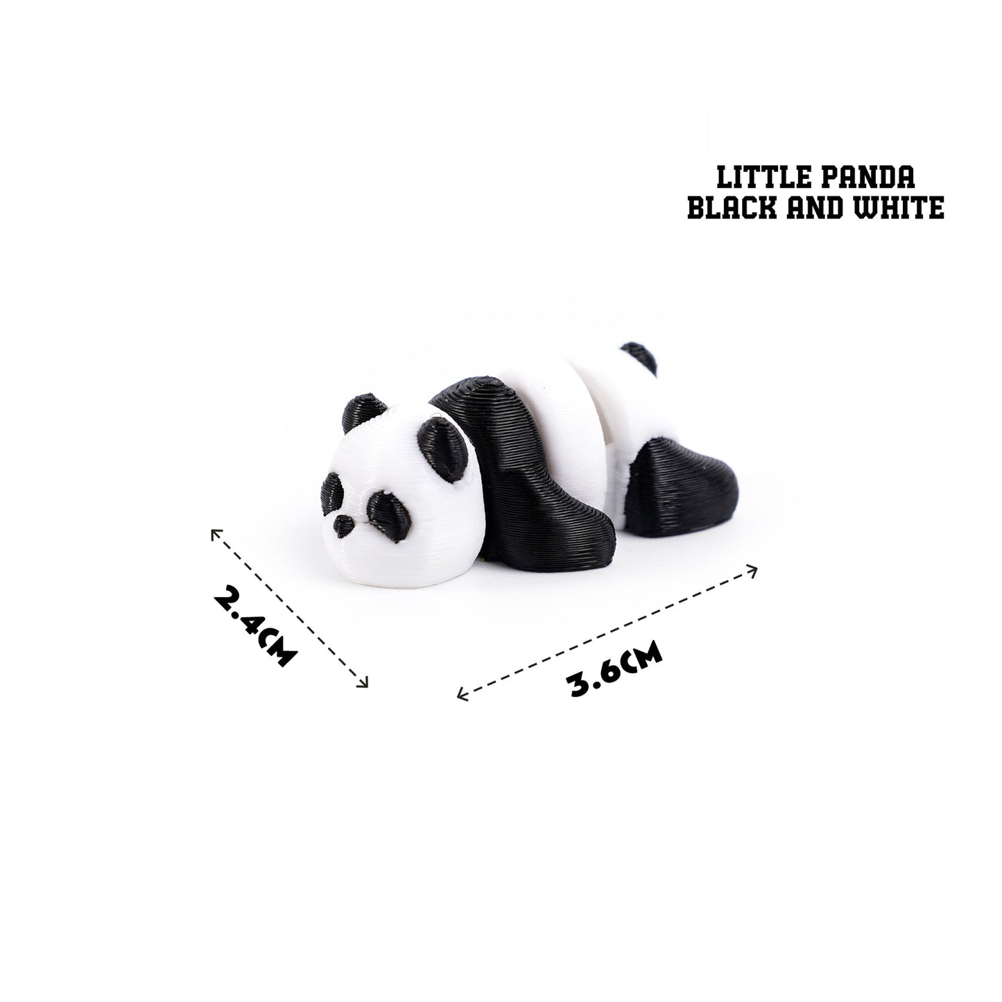 Giraffe 3D Printed Fidget Toy Articulated Flexible 15