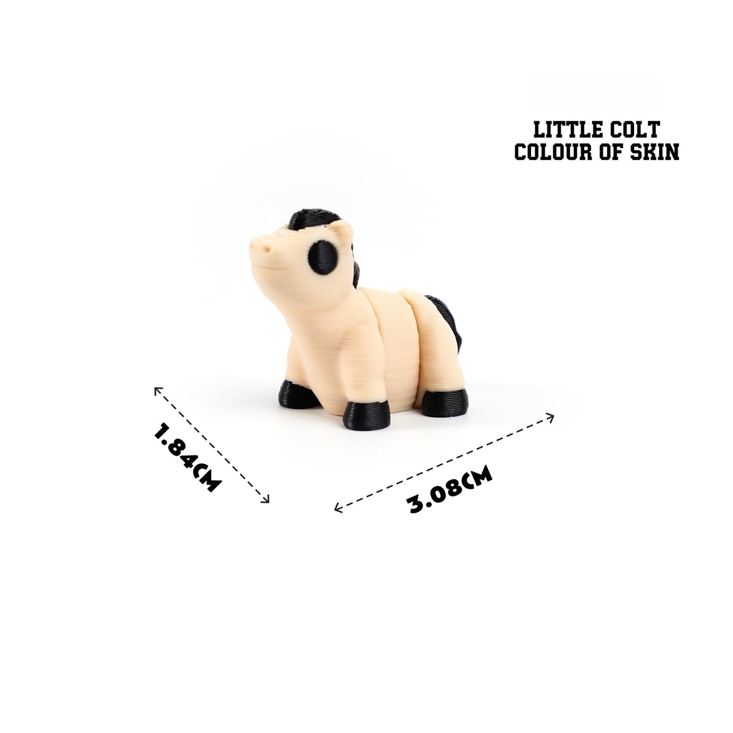 Giraffe 3D Printed Fidget Toy Articulated Flexible 9