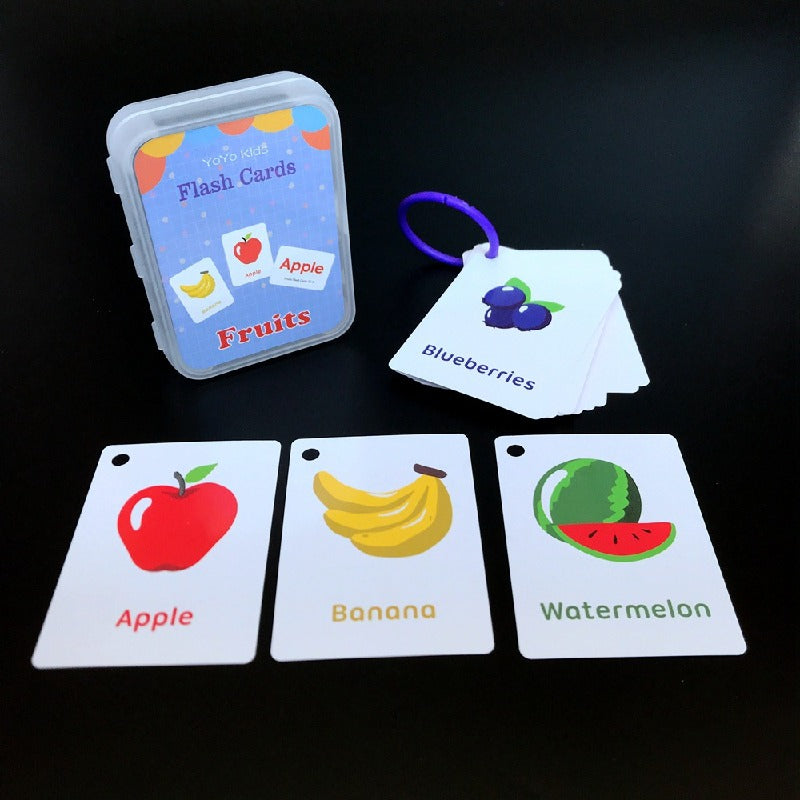 Educational Flash Cards Learning Toy Paper 63x88mm 9