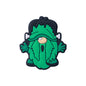 20Pcs Silicone Focal Beads Halloween Frankenstein Midget Green