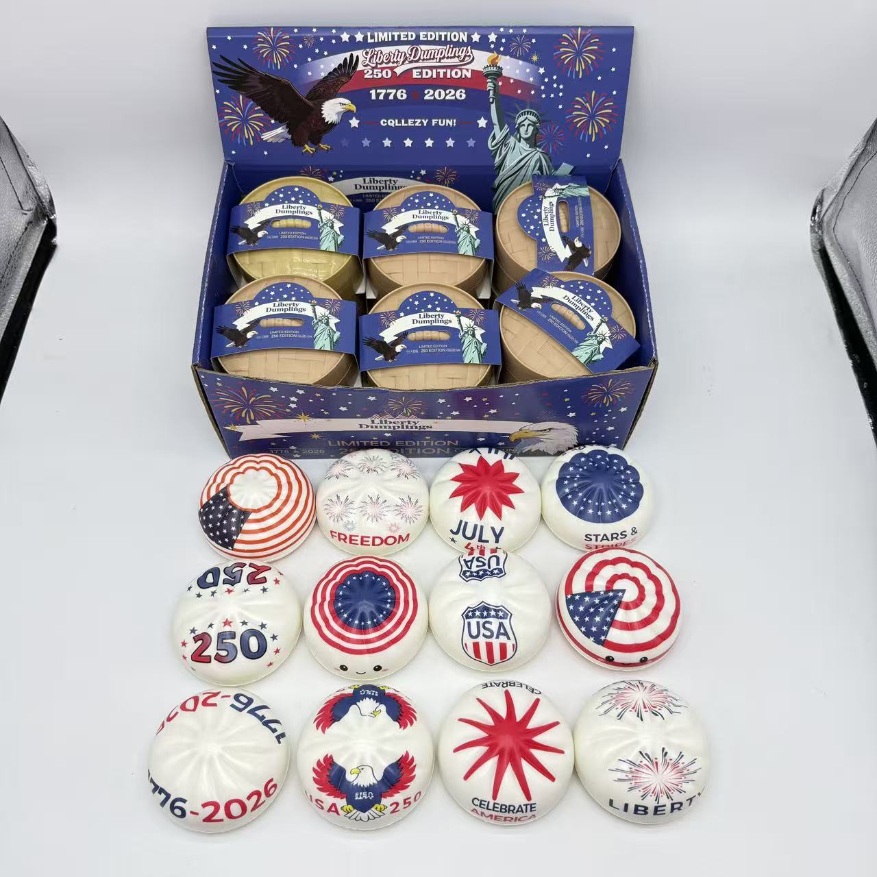 PU Slow Rebound Stress Dumpling Sensory Toy 7