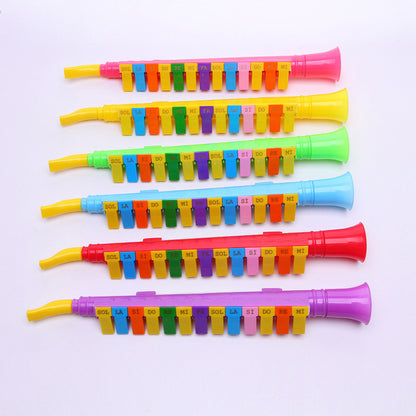 PVC Kids Musical Instrument 13 Key Harmonica Educational Toy 2