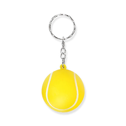 PU Squishy Sports Ball Keychain Sensory Stress Toy 4cm 10