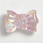 50pcs 14x26mm Transparent Bow Acrylic Beads DIY Bracelet Making 3