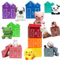 Farm Animal Montessori Toys Enamel Educational Toy Set