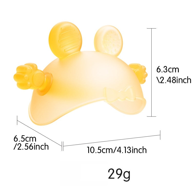 Silicone Baby Teething Toy Mushroom Gloves Shape for Babies 5