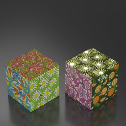 Plastic Zodiac Magic Fidget Cube Puzzle Toy 5.7cm 29