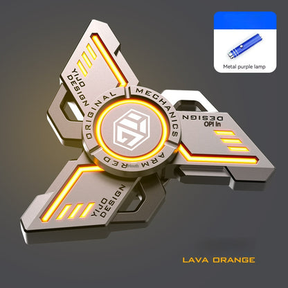 Alloy Glow in the Dark Fingertip Gyro Fidget Spinner 6