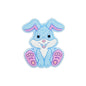 20pcs Silicone Focal Beads Rabbit Sitting Pose 6