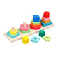 Wooden Montessori Toys Shape and Color Sorting Educational Toy 8